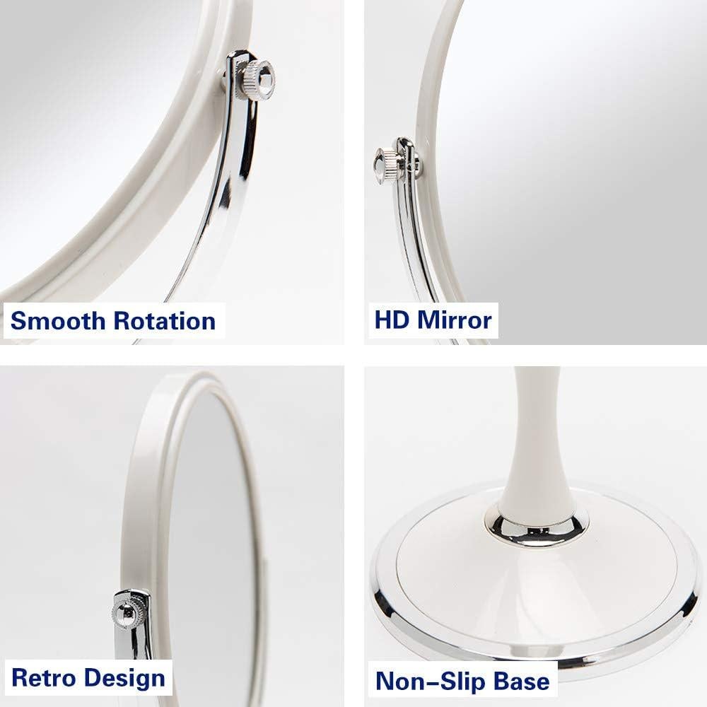 Espejo de Mesa YEAKE Ovalado 33 cm Doble Cara 1X/3X