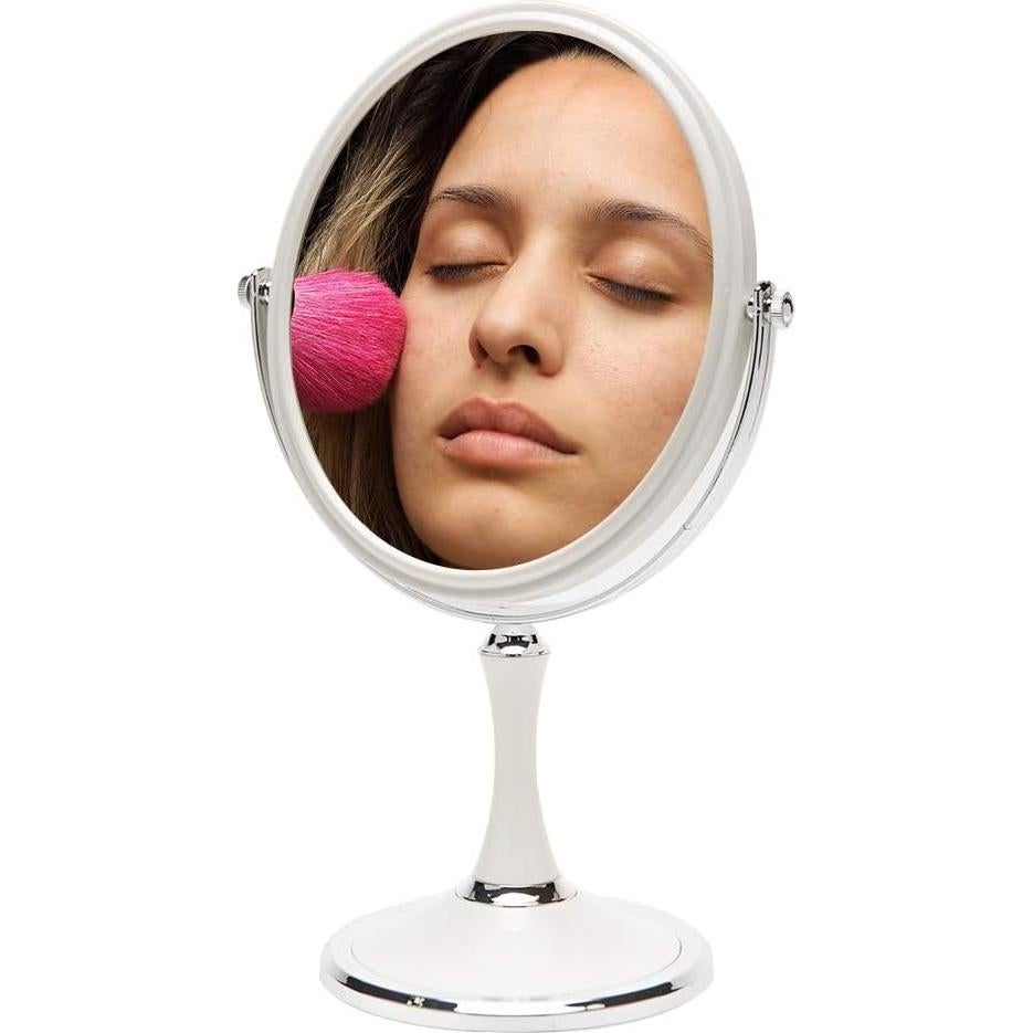 Espejo de Mesa YEAKE Ovalado 33 cm Doble Cara 1X/3X