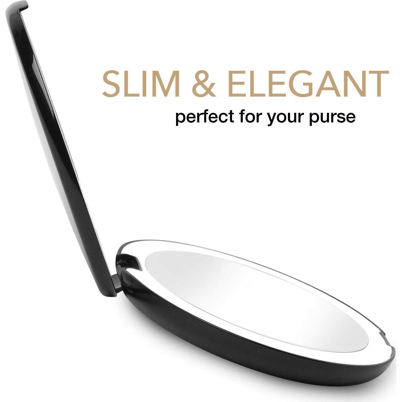 Espejo de Maquillaje Fancii Iluminado LED 1x/10x 12.7 cm