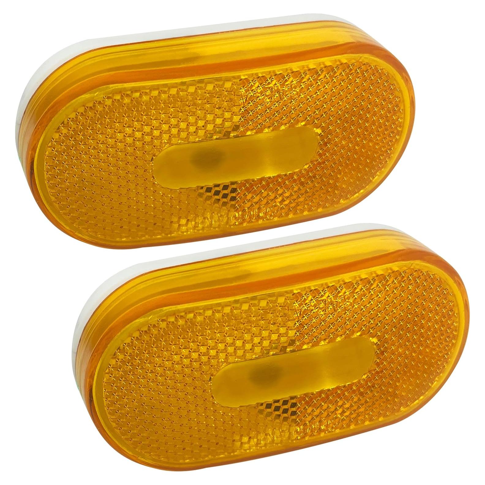 Luz de Montaje Superficial Command Electronics K-53P Ámbar - Paquete de 2