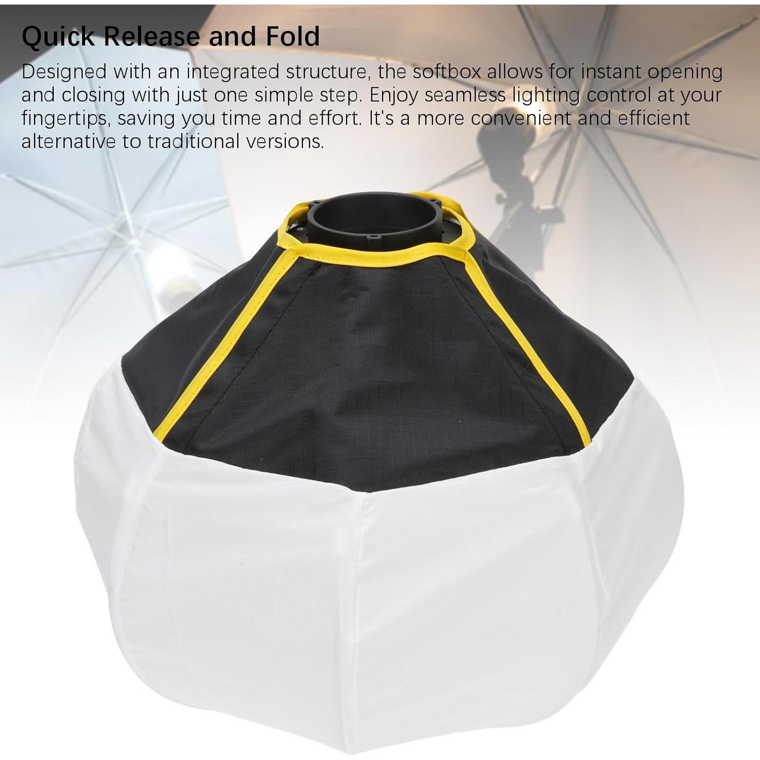 Softbox Lantern 30cm YUEHISY para Luz LED Bowens Mini