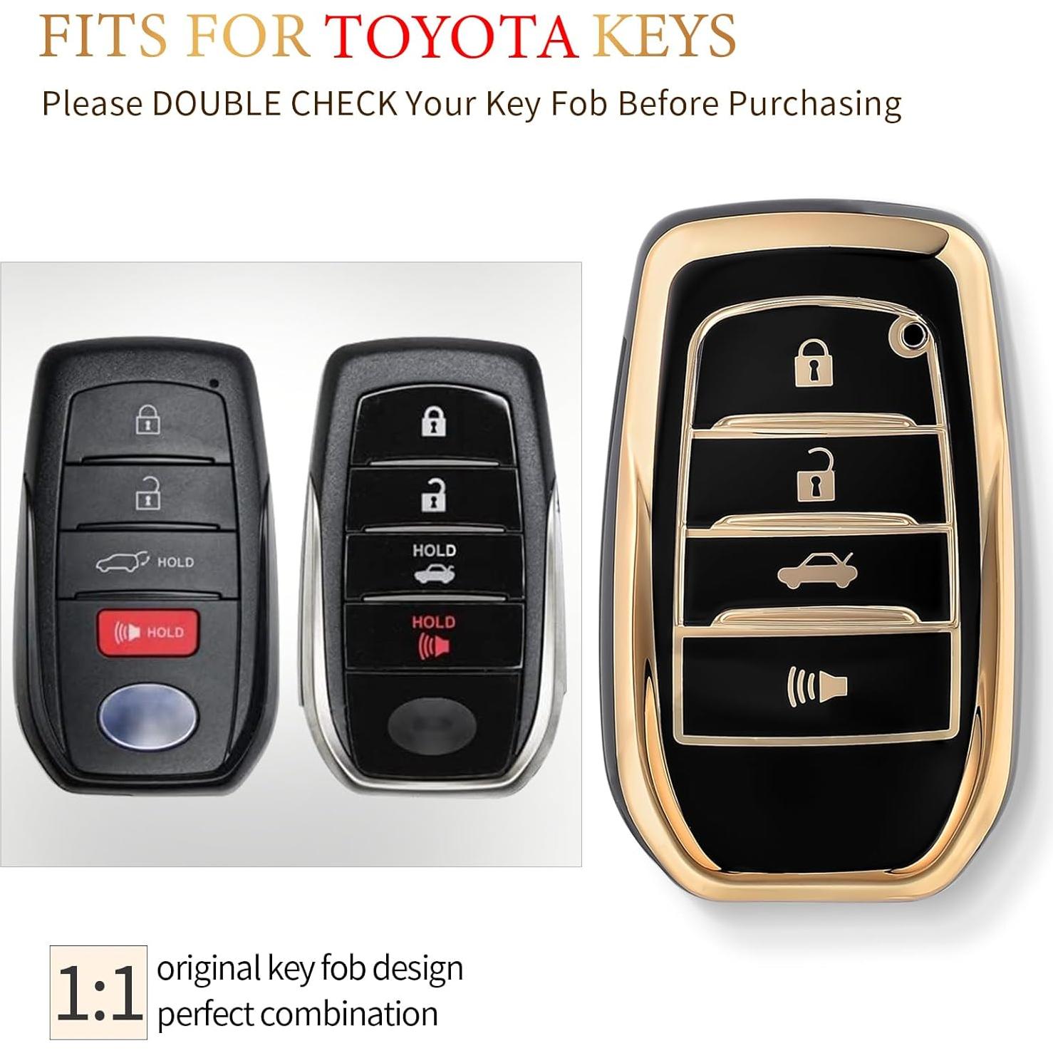 Funda de Llave OFFCURVE para Toyota 4Runner RAV4 2019-2023