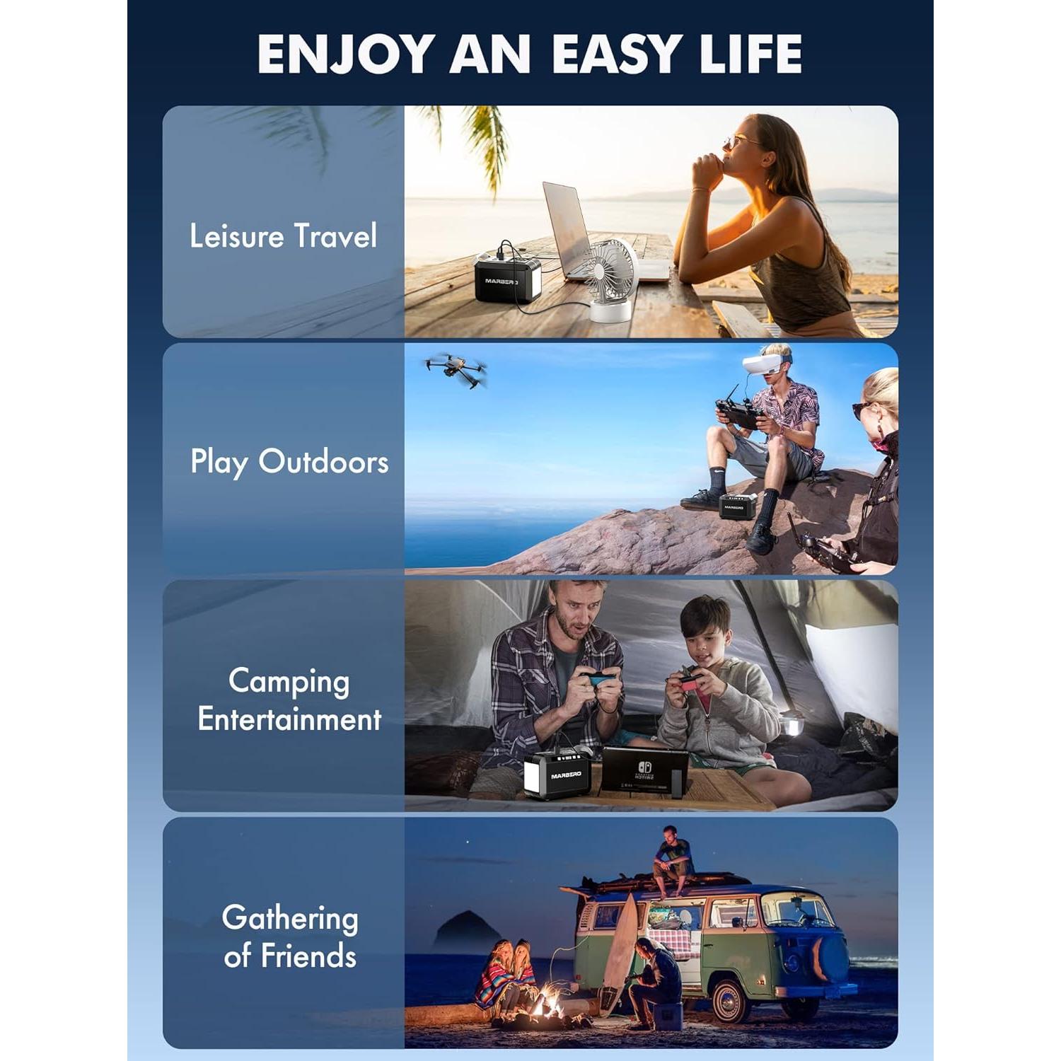 Banco de Energía Portátil MARBERO M82S 24000mAh 120W