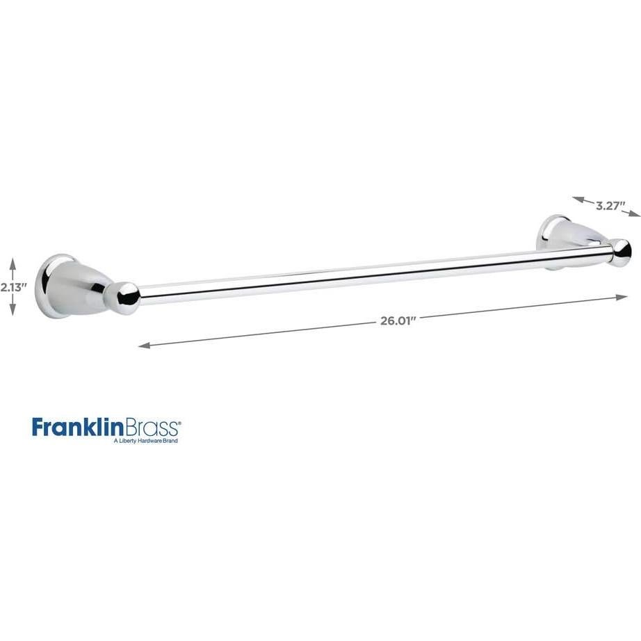 Conjunto de baño Franklin Brass Kinla 3 piezas cromo pulido