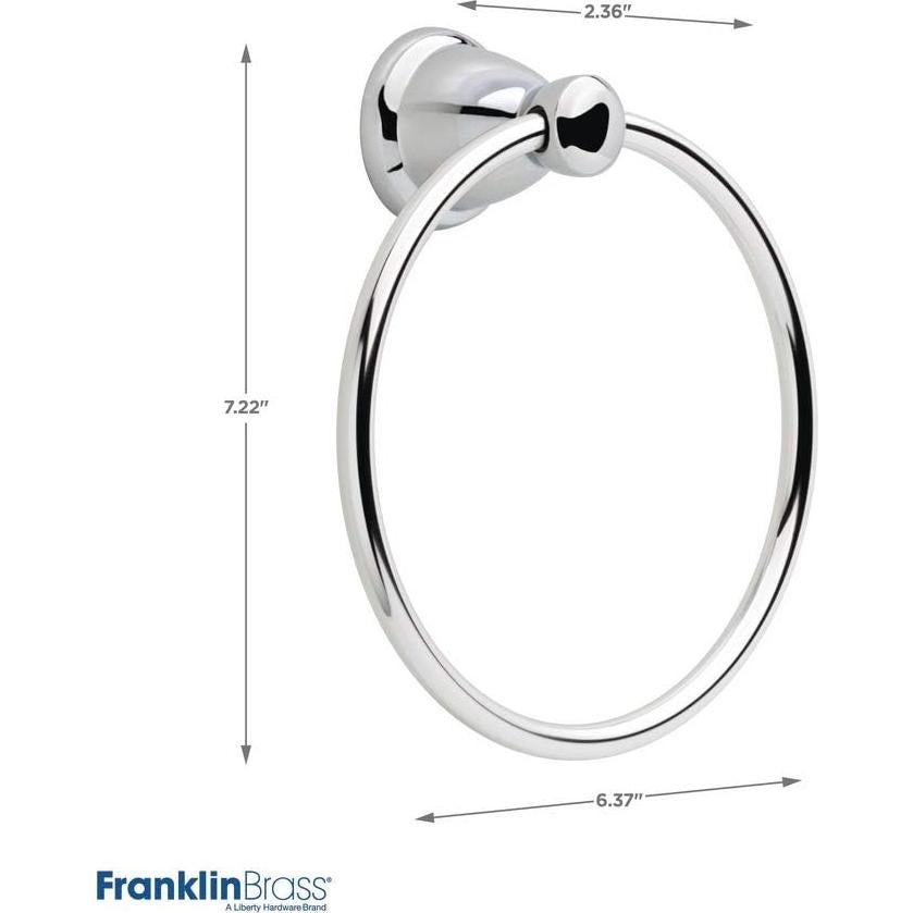 Conjunto de baño Franklin Brass Kinla 3 piezas cromo pulido