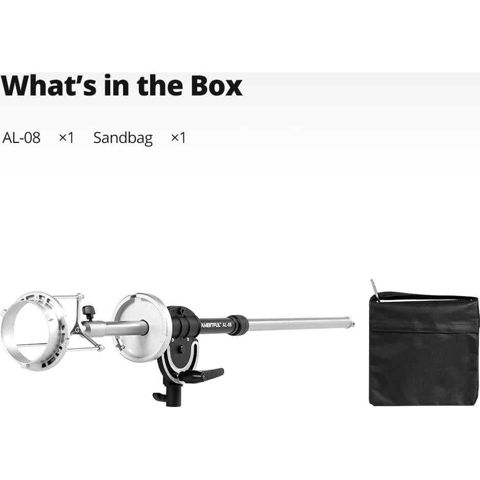 Soporte Reflector AMBITFUL AL-08 para Softbox y Flash Bowens