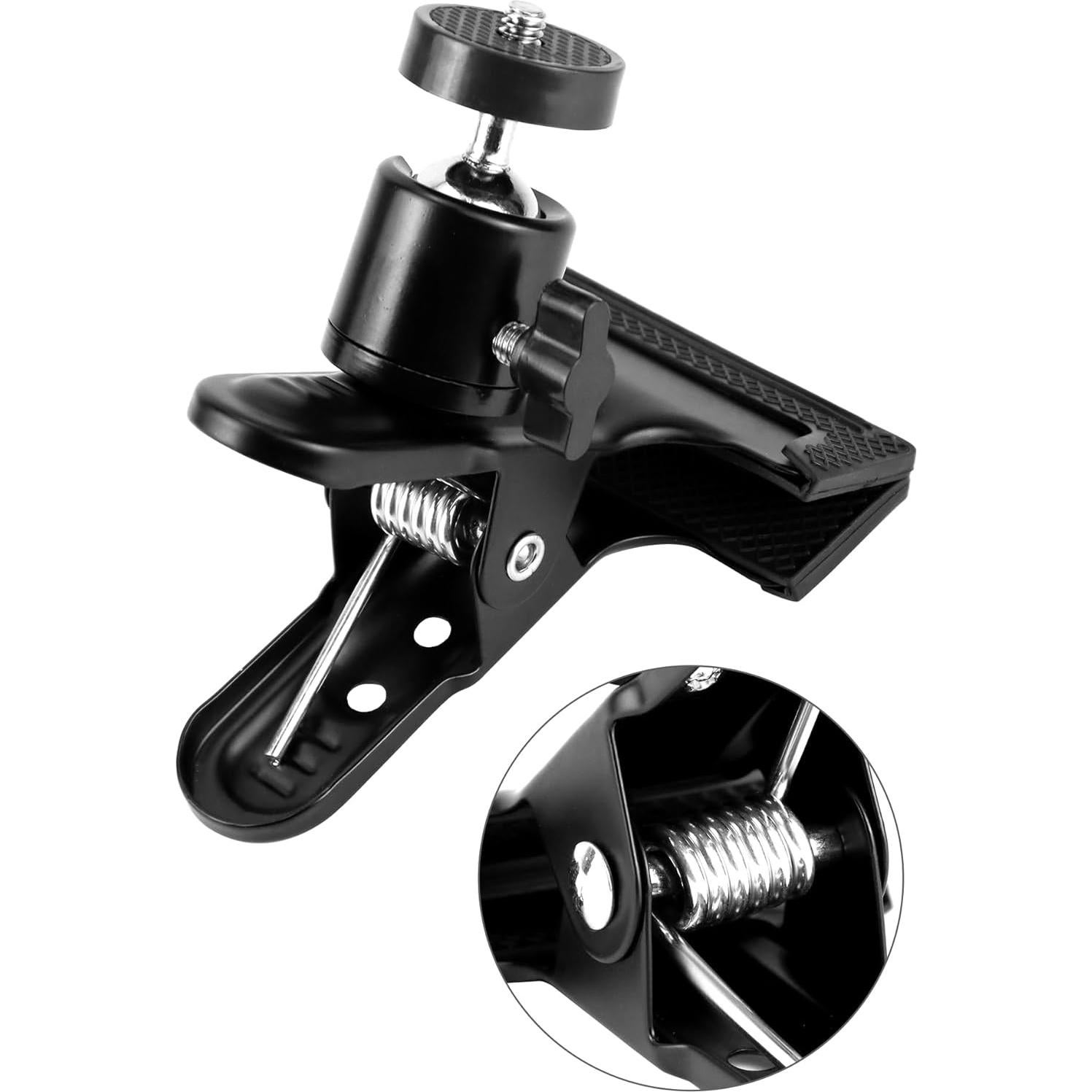 Soporte de Cámara Multifuncional QWORK con Abrazadera y Cabezal 360