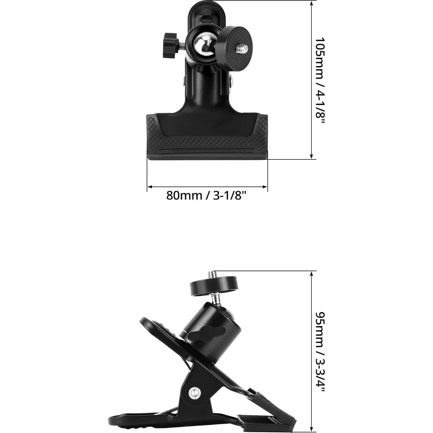 Soporte de Cámara Multifuncional QWORK con Abrazadera y Cabezal 360