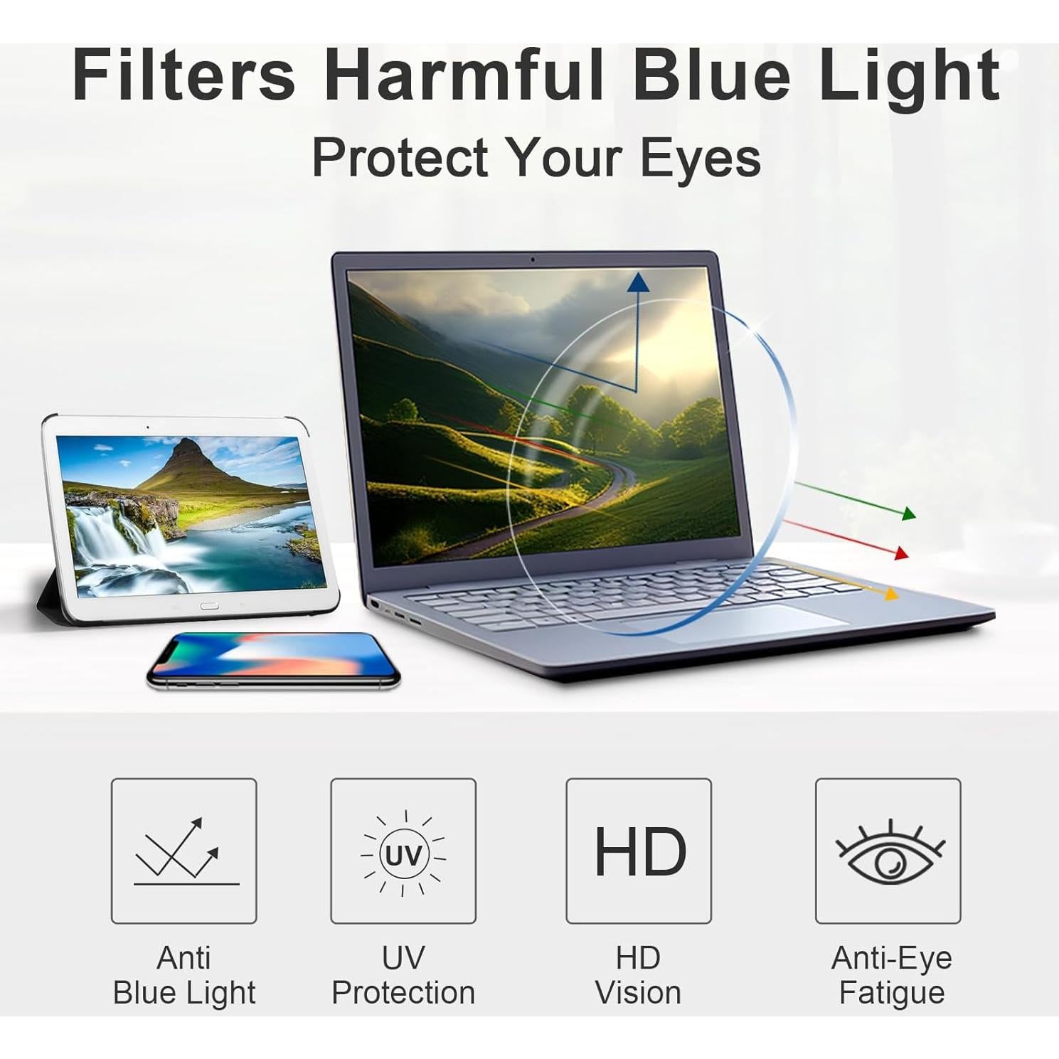 Gafas de lectura progresivas TigerKui - Lentes fotocromáticas y bloqueadoras de luz azul