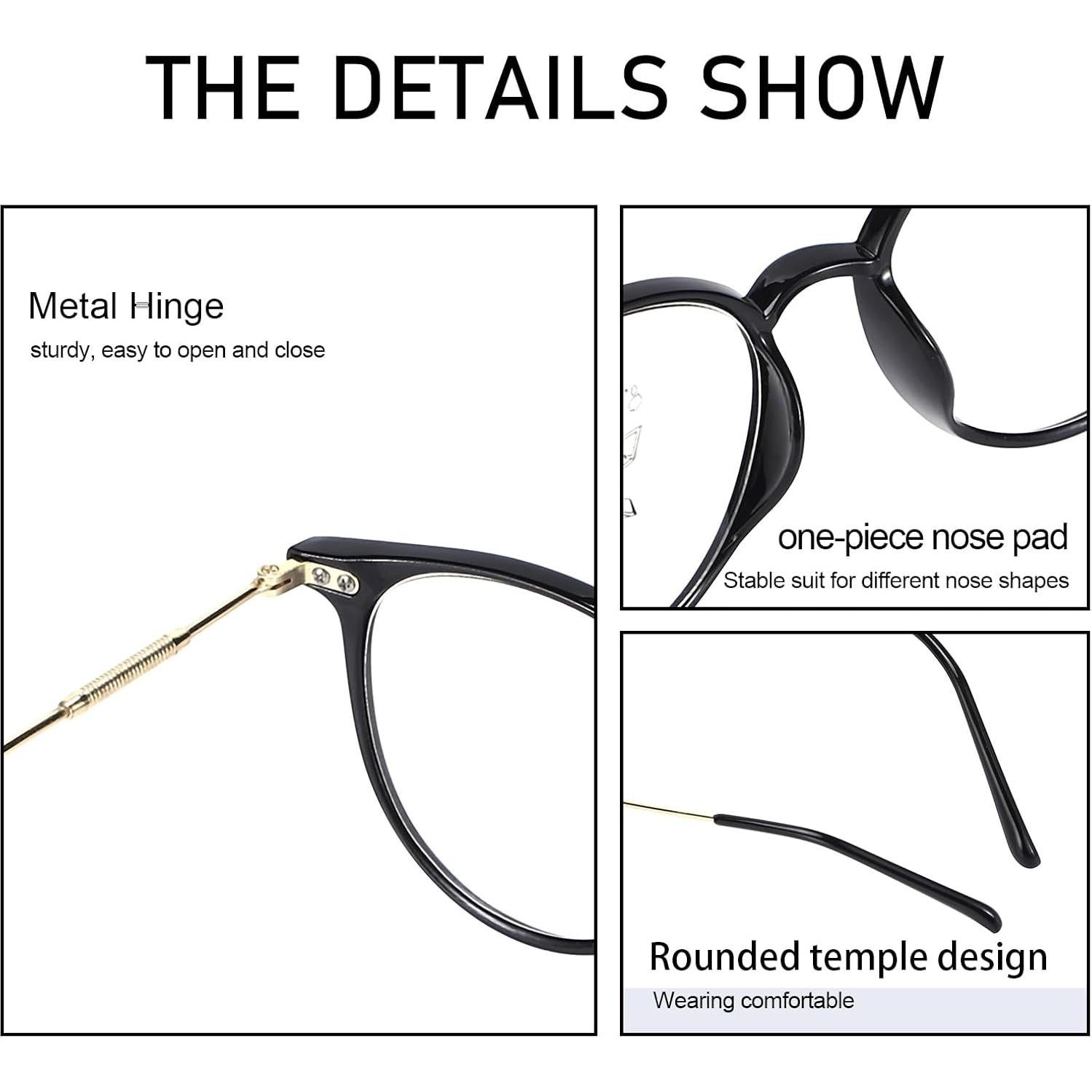 Gafas de lectura progresivas TigerKui - Lentes fotocromáticas y bloqueadoras de luz azul