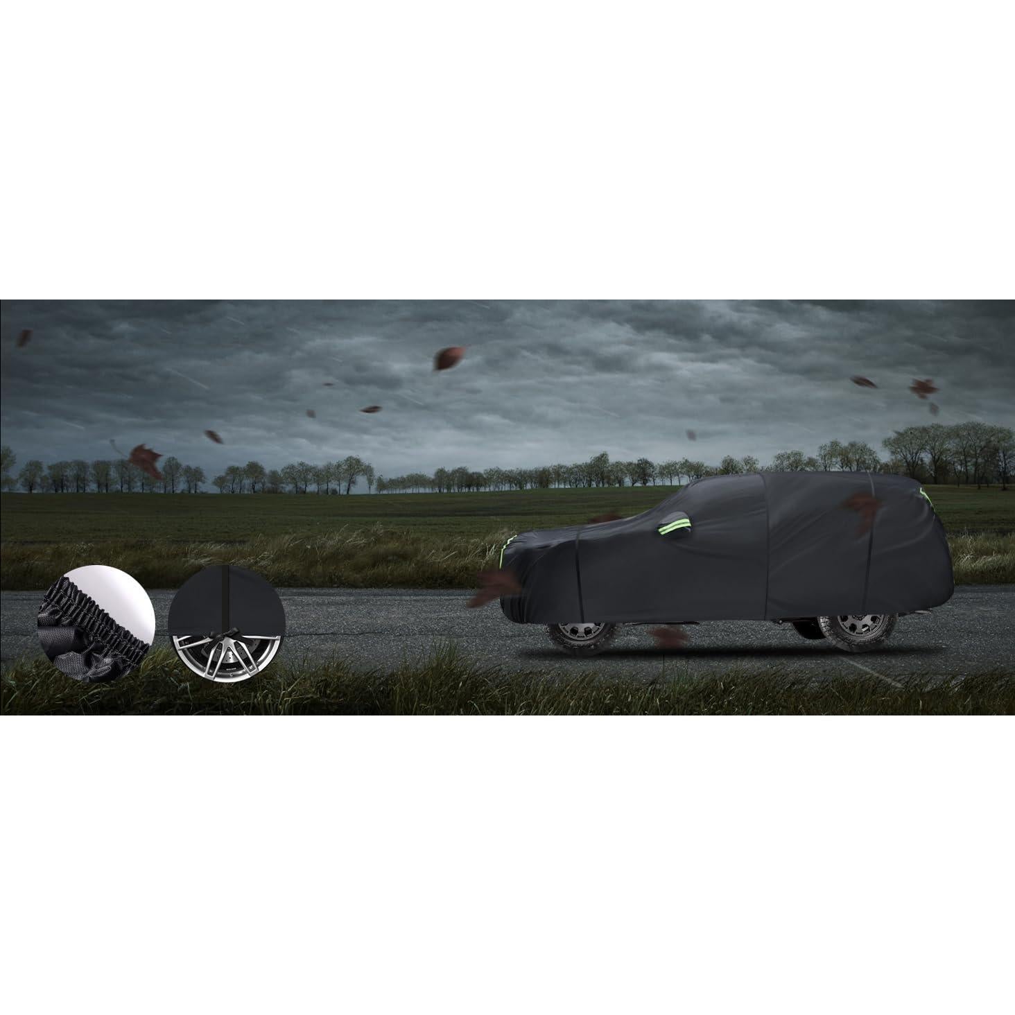 Funda de Coche Qualencey para Toyota 4Runner 1995-2025 6 Capas