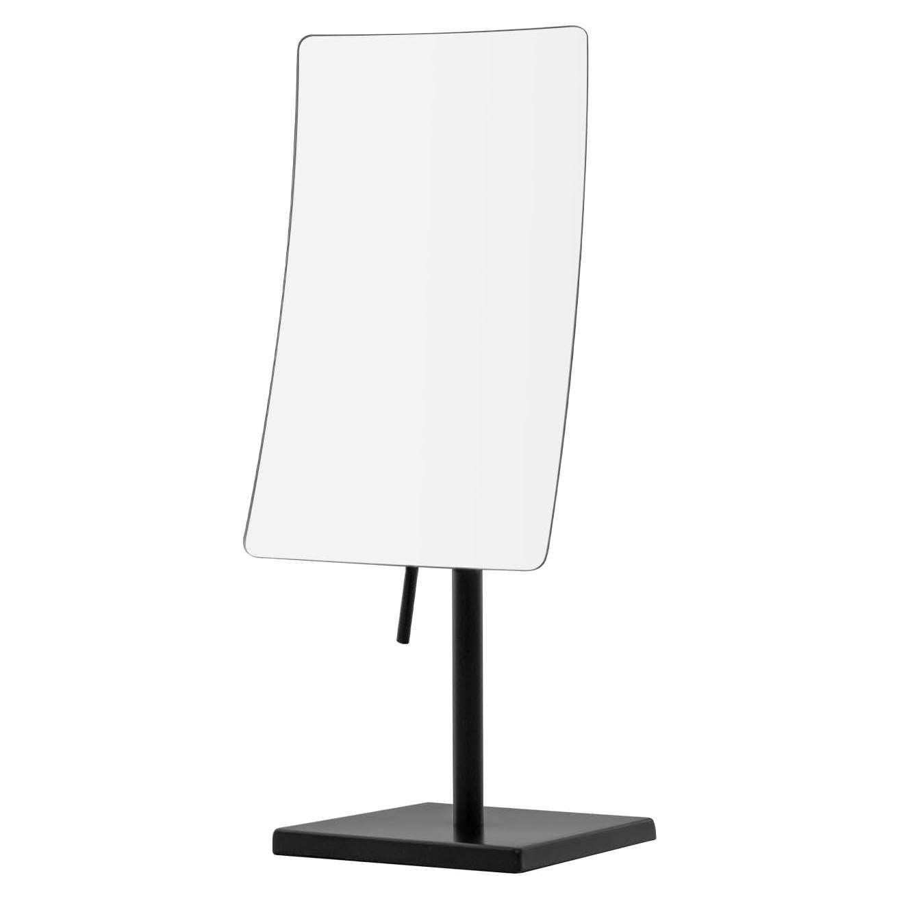 Espejo de Maquillaje DOWRY 5X Ajustable Acero Inoxidable Negro