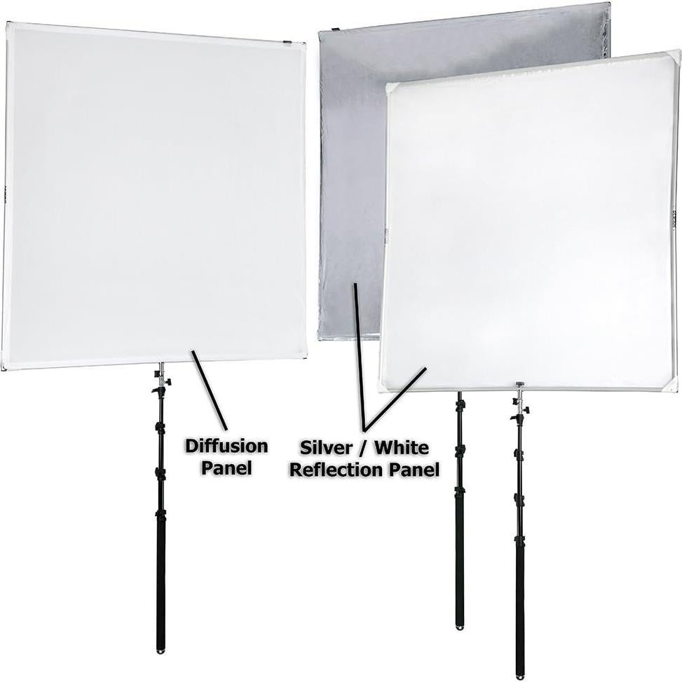 Kit de Difusión Pro Studio Solutions 145x145cm con Reflector