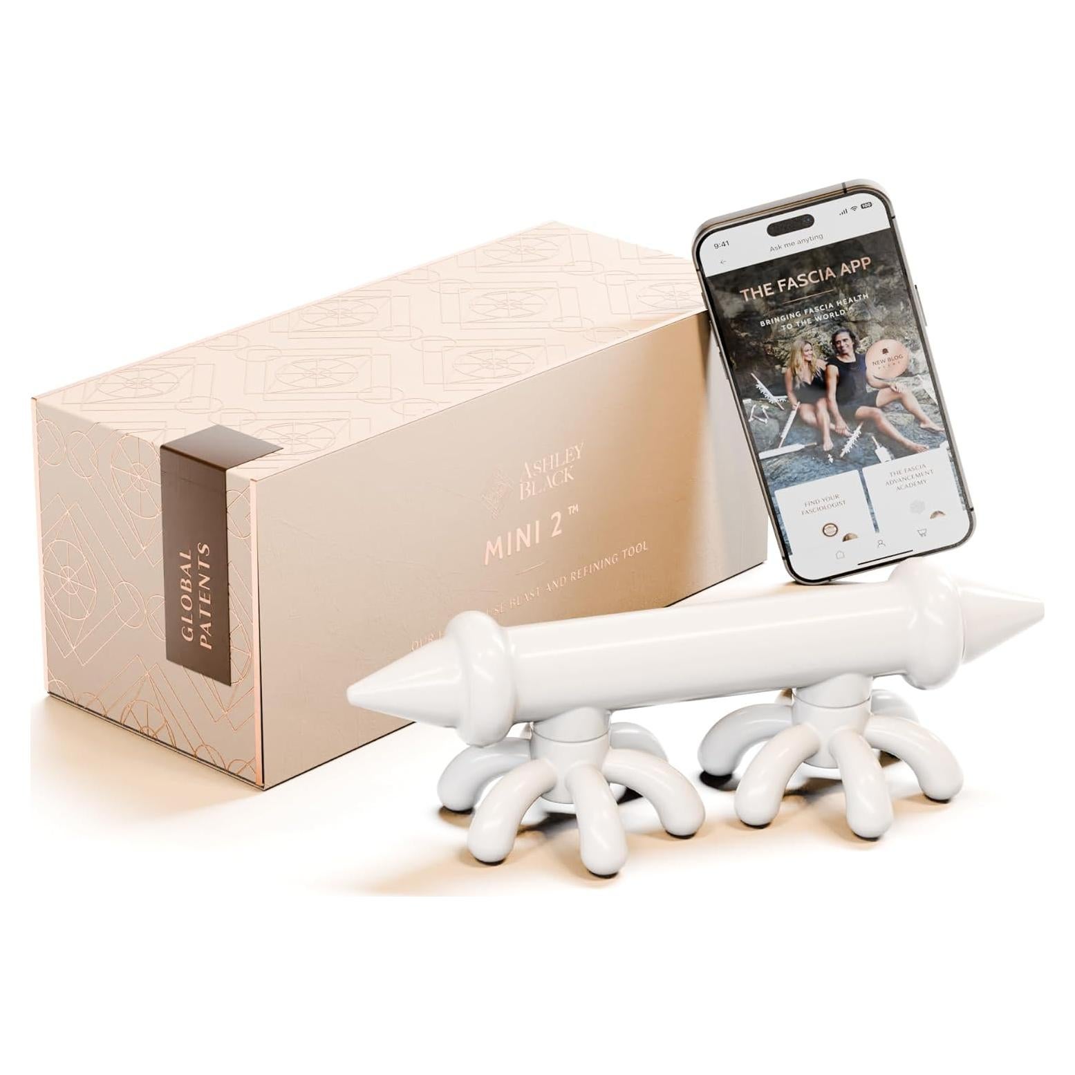 Mini 2 Ashley Black - Herramienta para celulitis y masaje