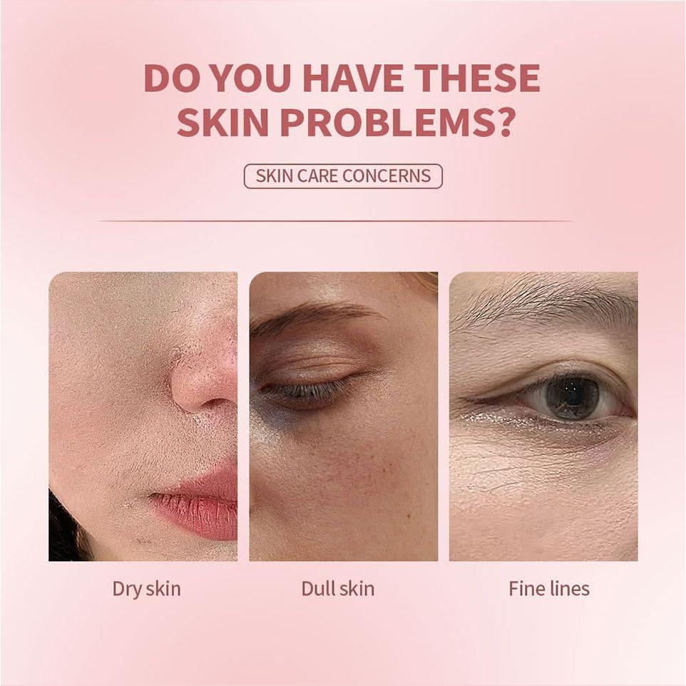 Mascarilla Nocturna de Colágeno JISKG 2 Pcs Hidratante