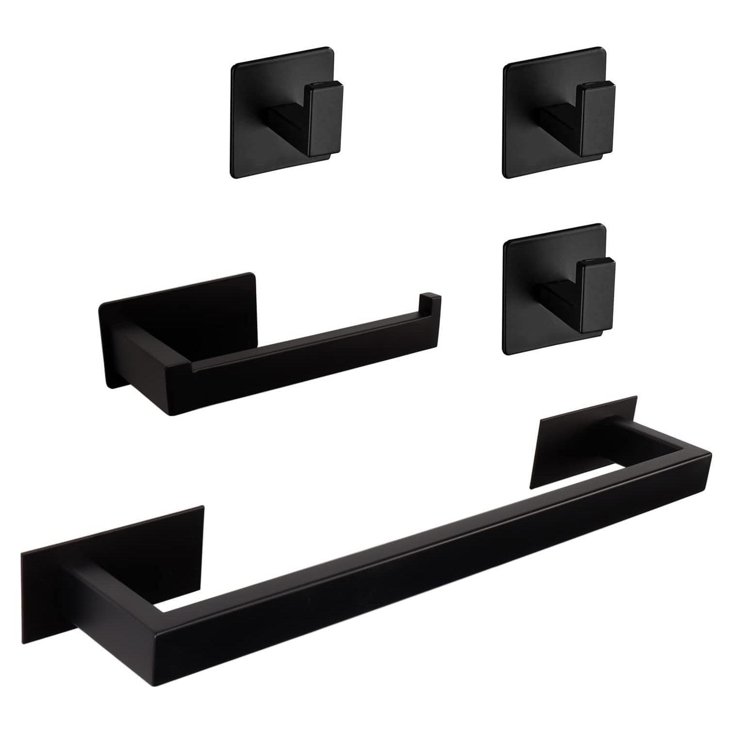 Juego de Accesorios de Baño Vanloory 5 Piezas Acero Inoxidable