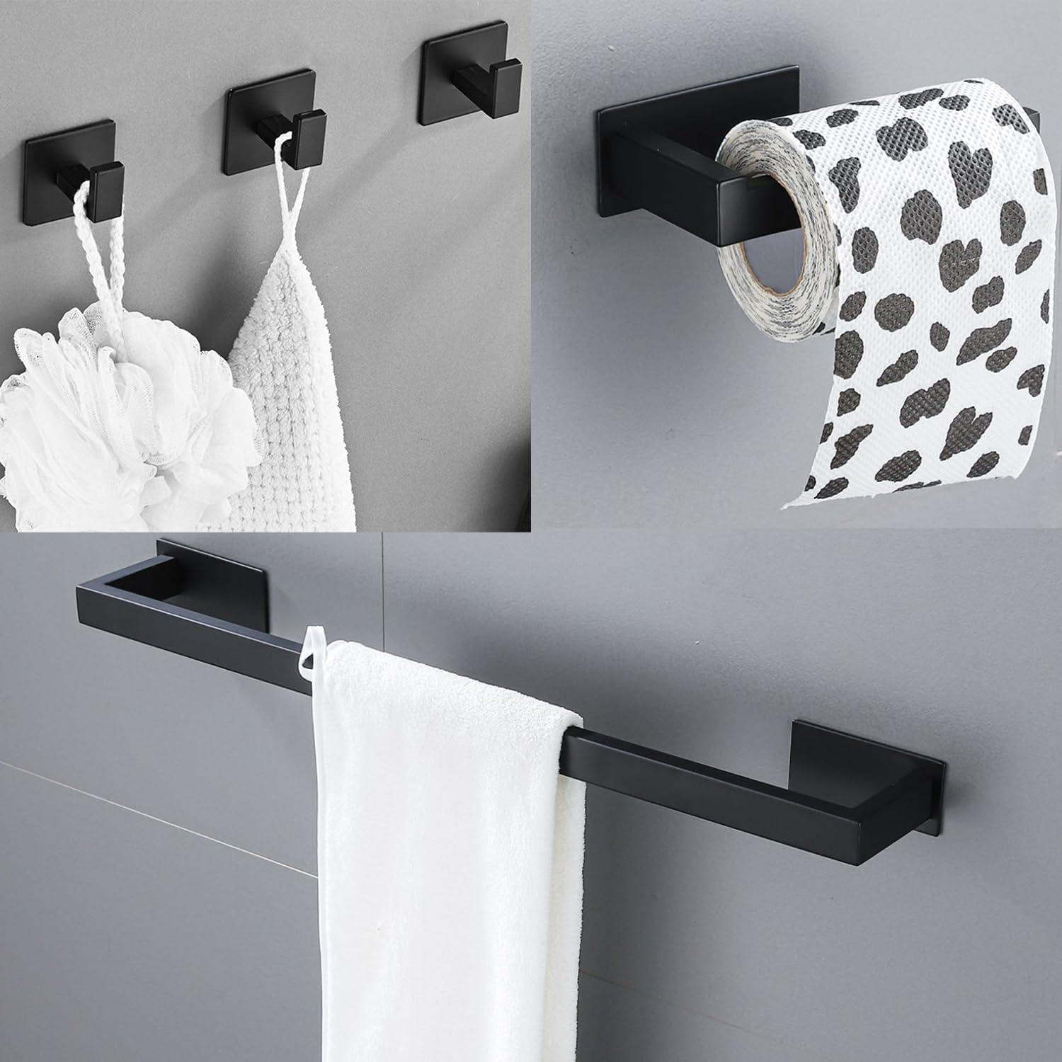 Juego de Accesorios de Baño Vanloory 5 Piezas Acero Inoxidable