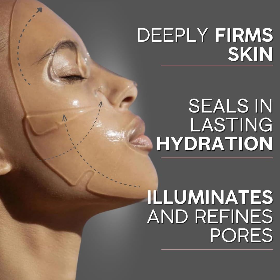 Mascarilla Facial Hidratante Erase Colágeno 18.4x15.9 cm