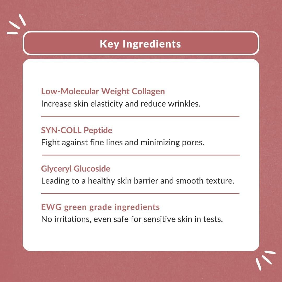 Mascarilla Facial de Colágeno CocoBeauty 16 Pcs Hidratante