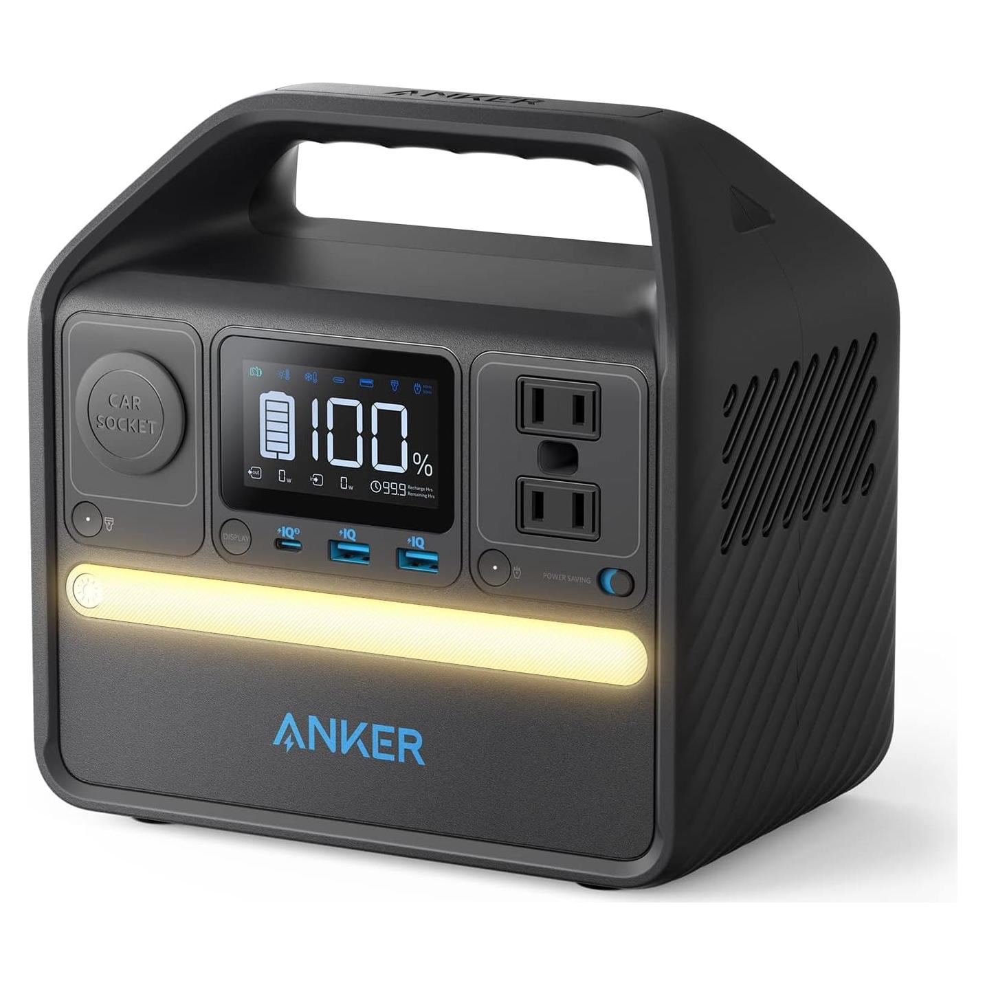 Estación de Energía Portátil Anker 521 256Wh 6 Puertos