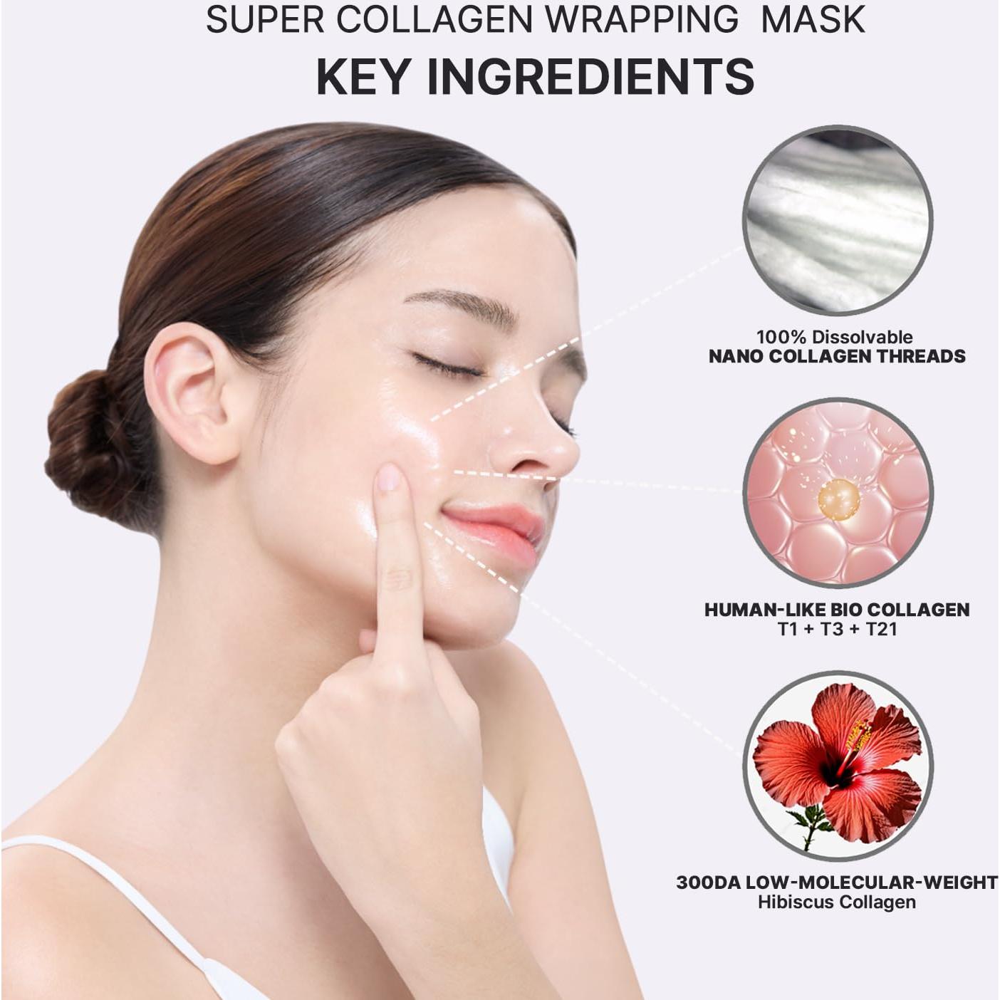 Mascarilla Facial AROCELL Super Collagen 100g Hidratante
