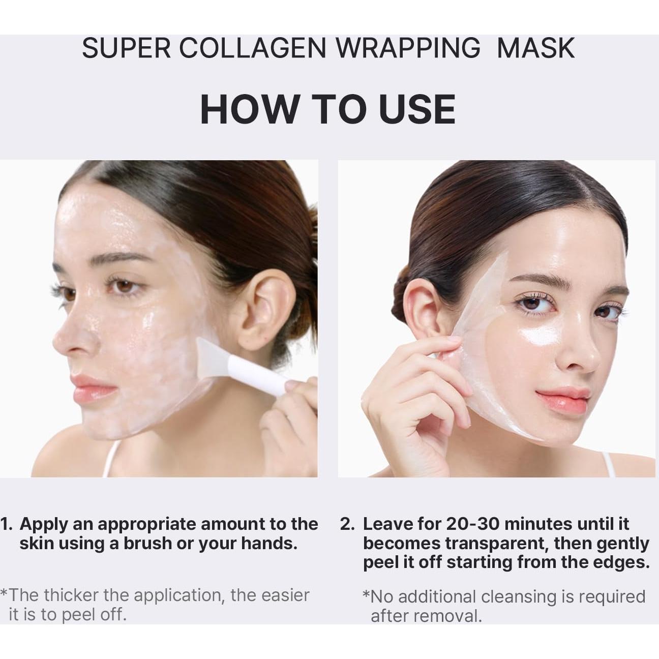 Mascarilla Facial AROCELL Super Collagen 100g Hidratante