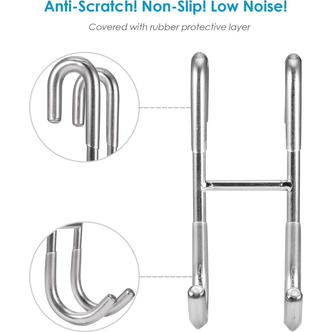 Ganchos para Ducha Simtive Paquete de 2 Sin Perforaciones