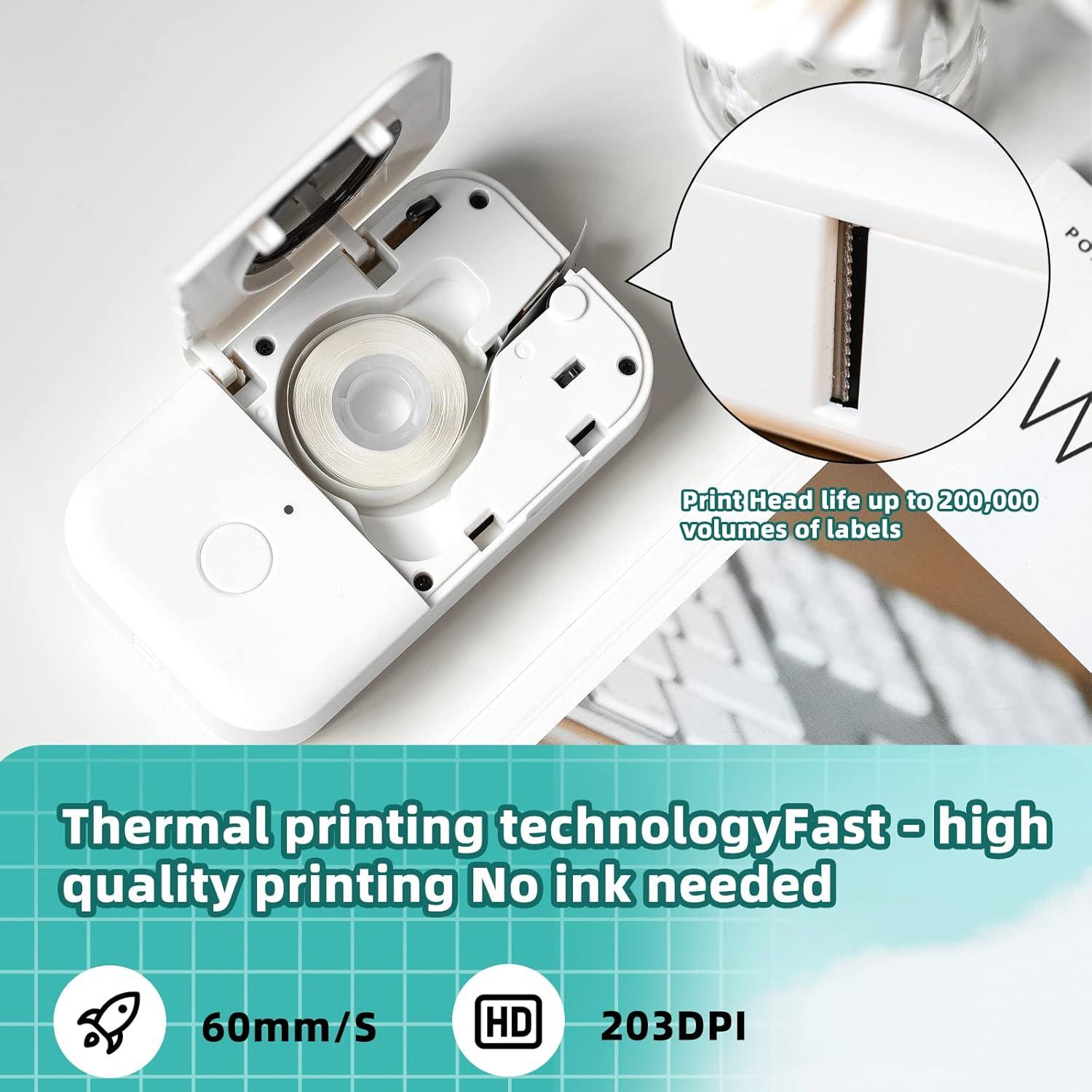 Etiquetadora Portátil Phomemo D30 Bluetooth Verde - Sin Tinta