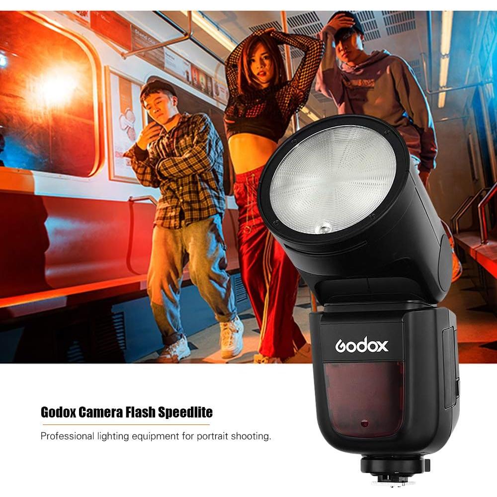 Flash Profesional Godox V1N para Cámara Nikon Inalámbrico 2.4G