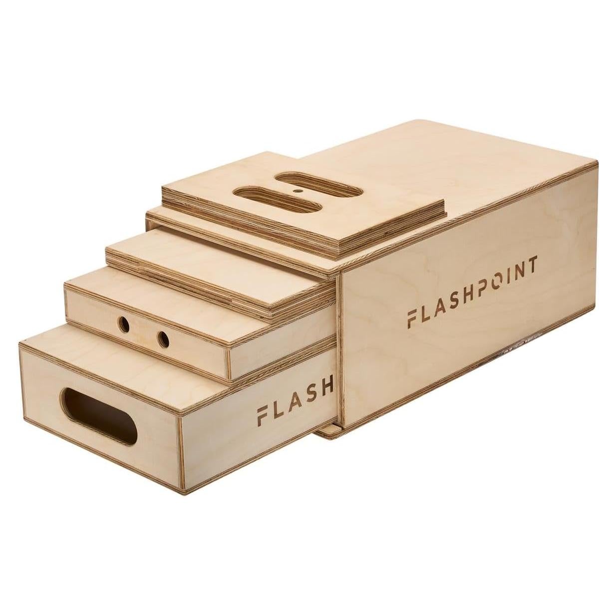 Conjunto de Cajas de Manzana Anidadas 4-en-1 Flashpoint 50.8x30.5 cm