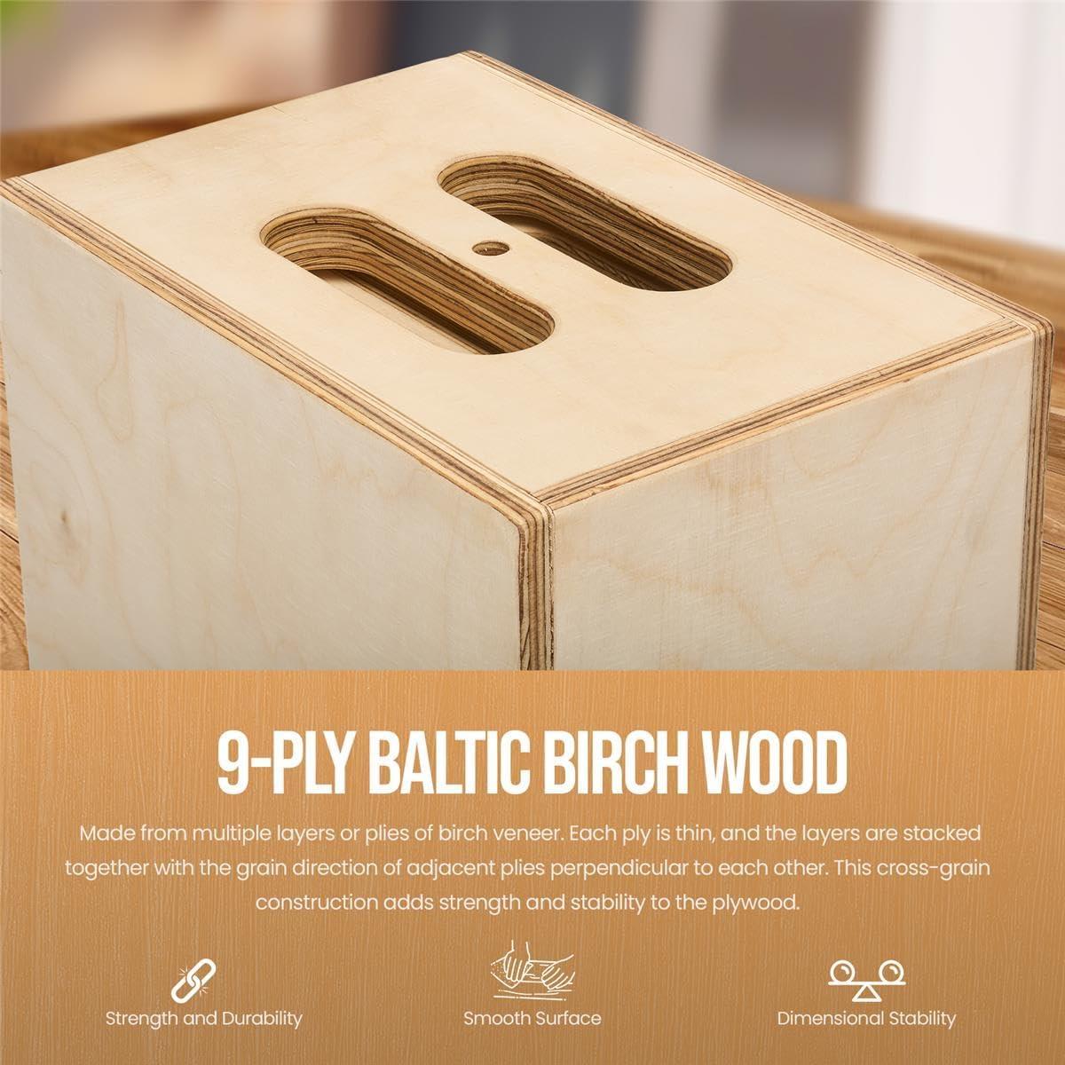 Conjunto de Cajas de Manzana Anidadas 4-en-1 Flashpoint 50.8x30.5 cm