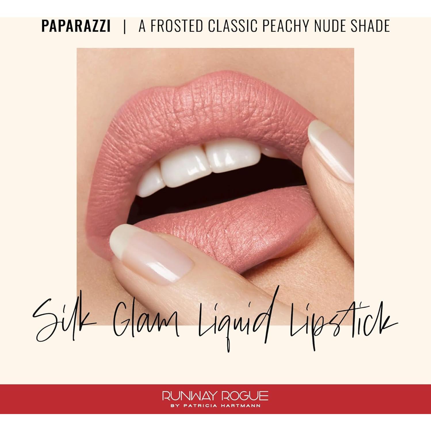 Labial Líquido Runway Rogue Paparazzi Durazno Glamuroso