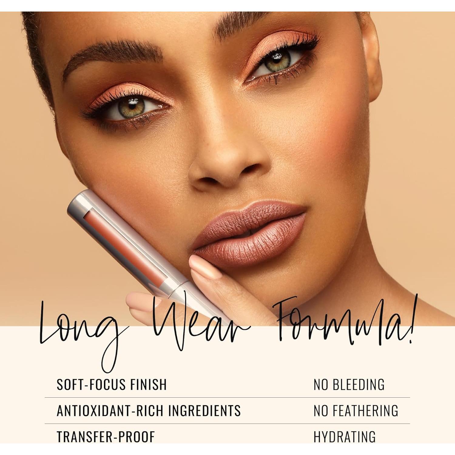 Labial Líquido Runway Rogue Paparazzi Durazno Glamuroso