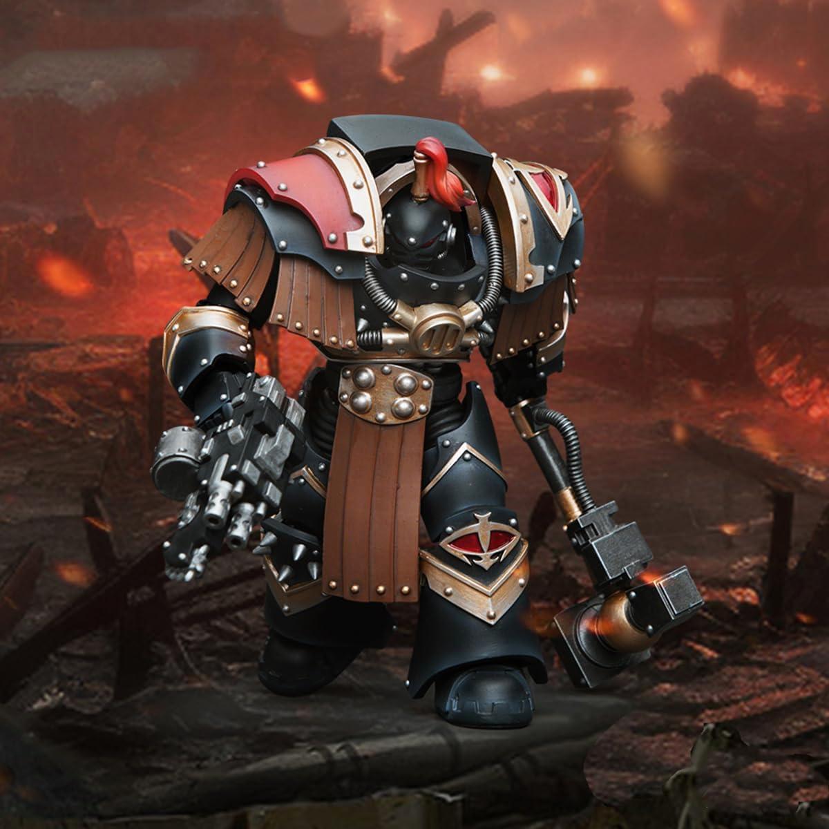 Figura de Acción JOYTOY Warhammer 40K Justaerin con Martillo