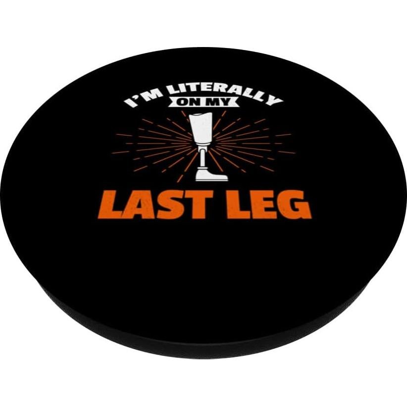 PopSockets Pierna Prostética Intercambiable Negro 13.6g