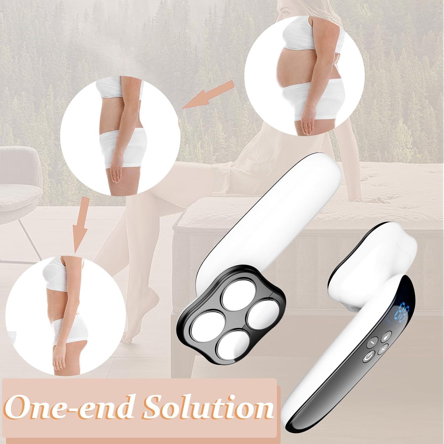 Masajeador de Celulitis CXGRISE 4 en 1 para Cuerpo 330g