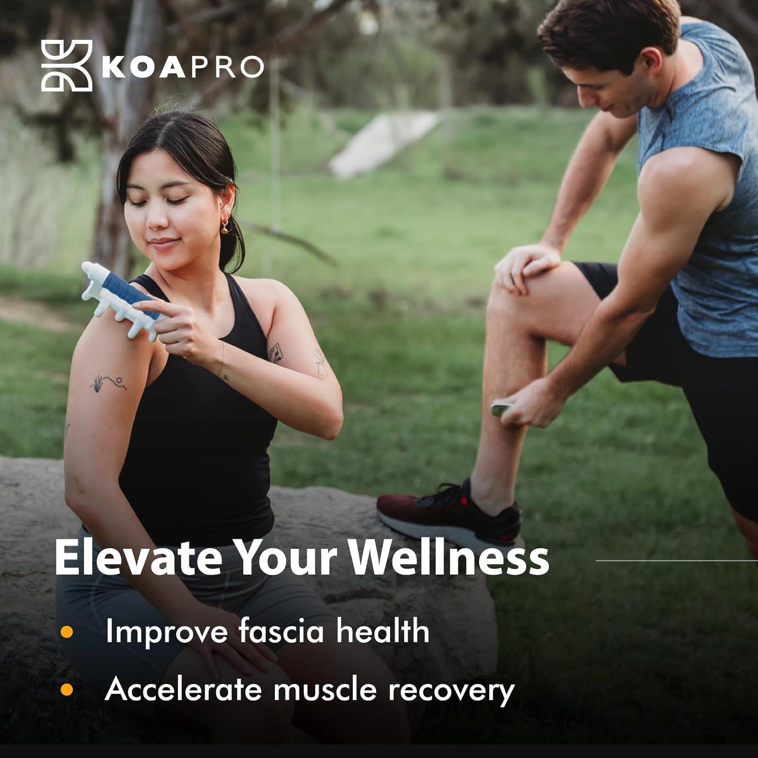 KOAPRO Masajeador de Fascia Blaster Original Azul 17.78cm