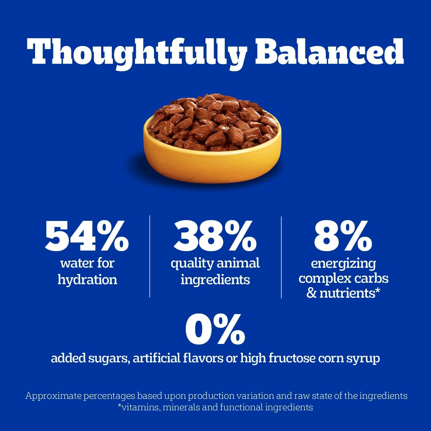 Comida Húmeda para Perros Adultos Pedigree Choice Cuts Carne de Res 12 Latas