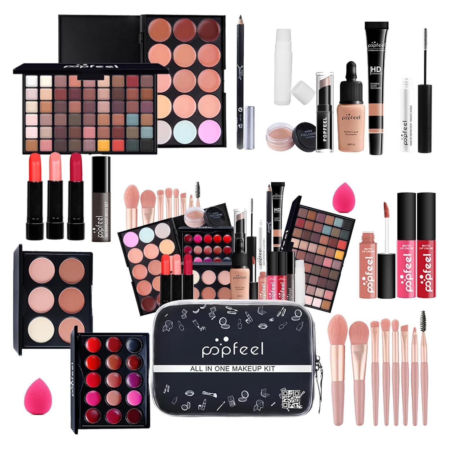 Kit de Maquillaje Completo KARUIZI para Mujeres y Niñas