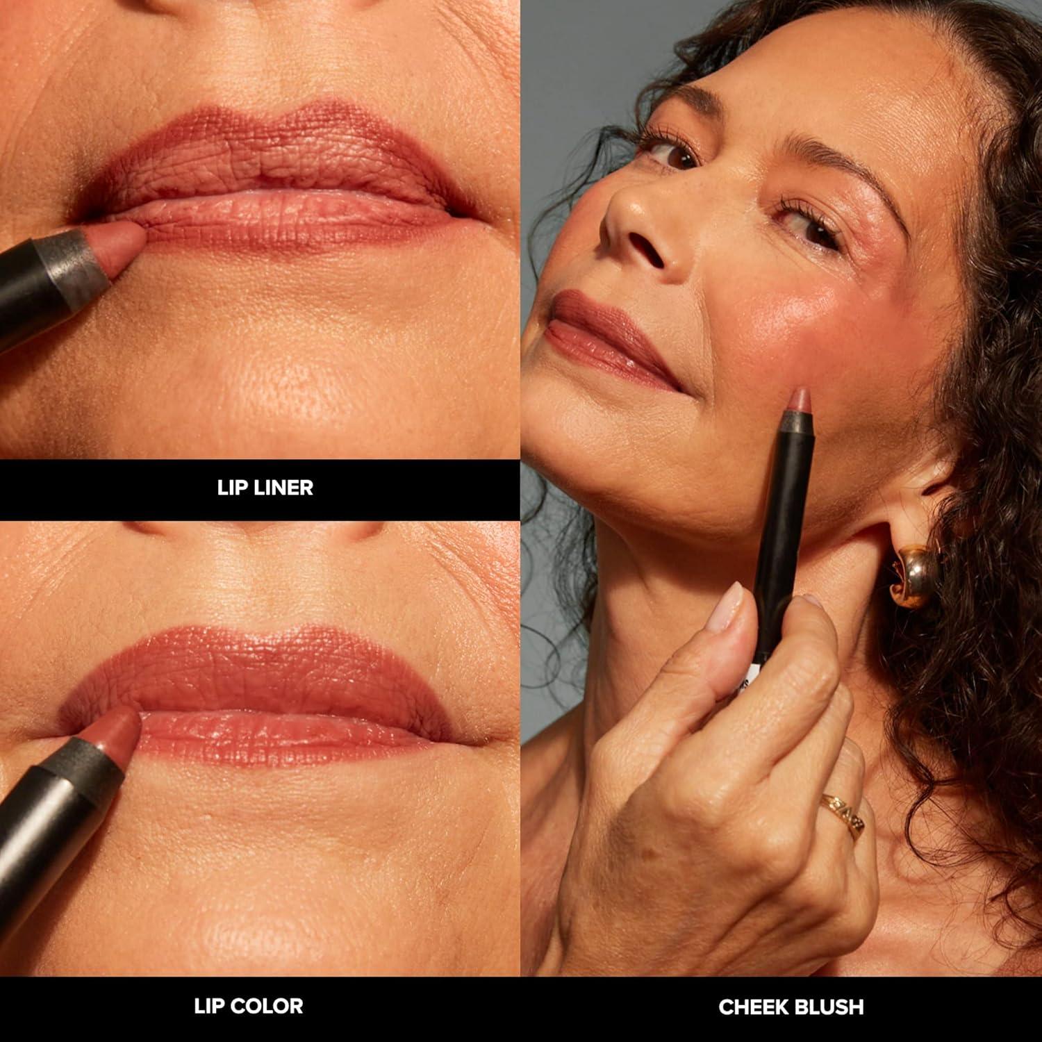 Lápiz Labial y de Mejillas Mate Nudestix Rosa Bronceado