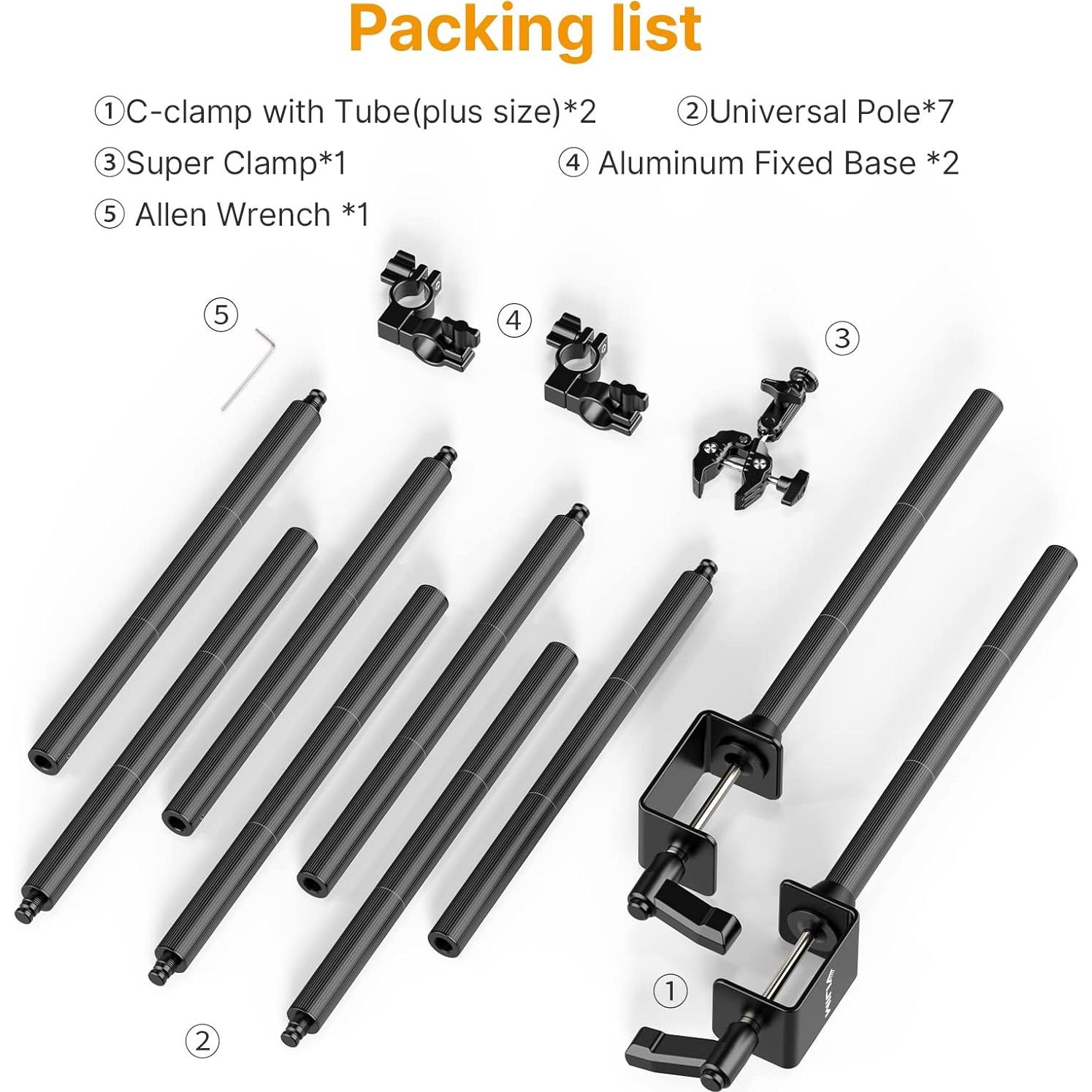 Soporte de Cámara Superior JUSMO LS15 de Aluminio 10kg