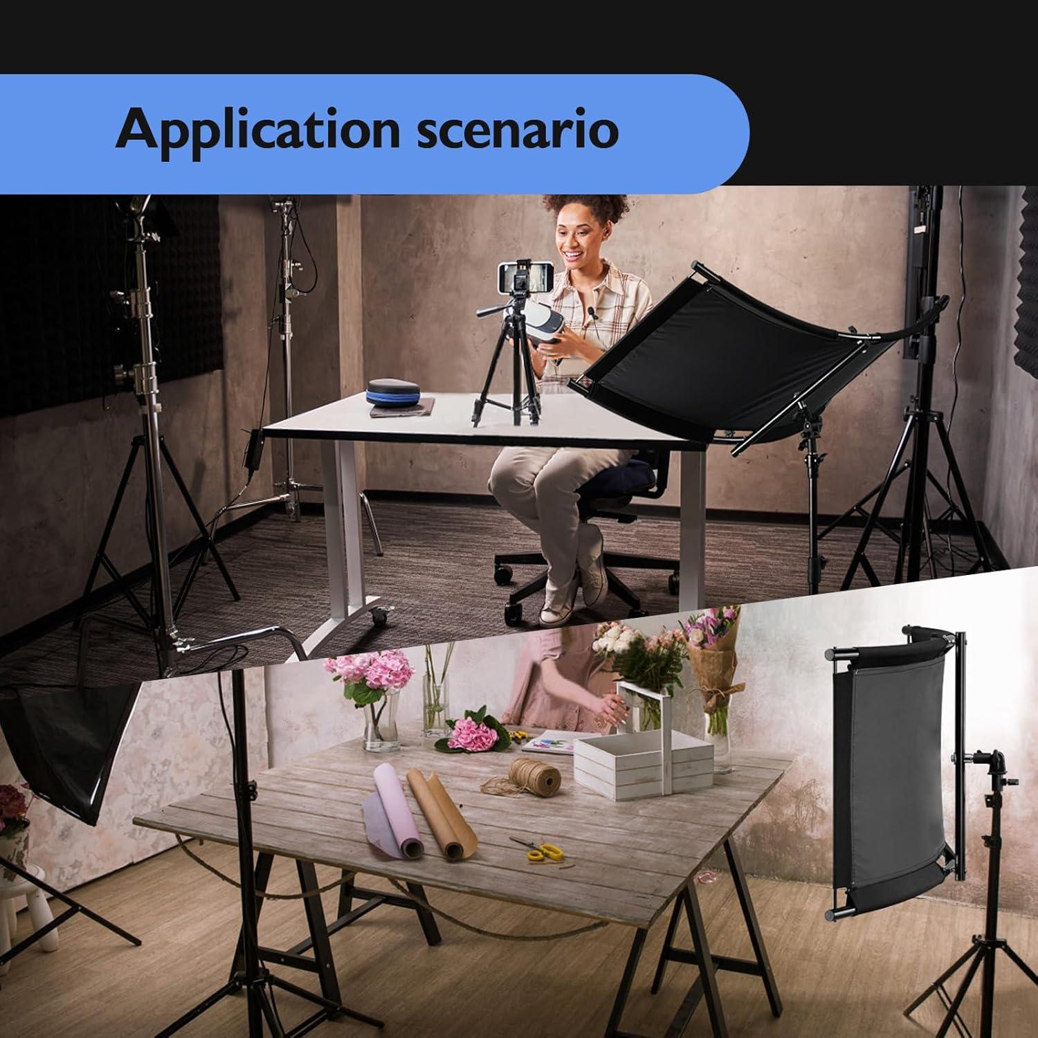 Reflector Clamshell Fotols 4 Colores 70x24" para Fotografía