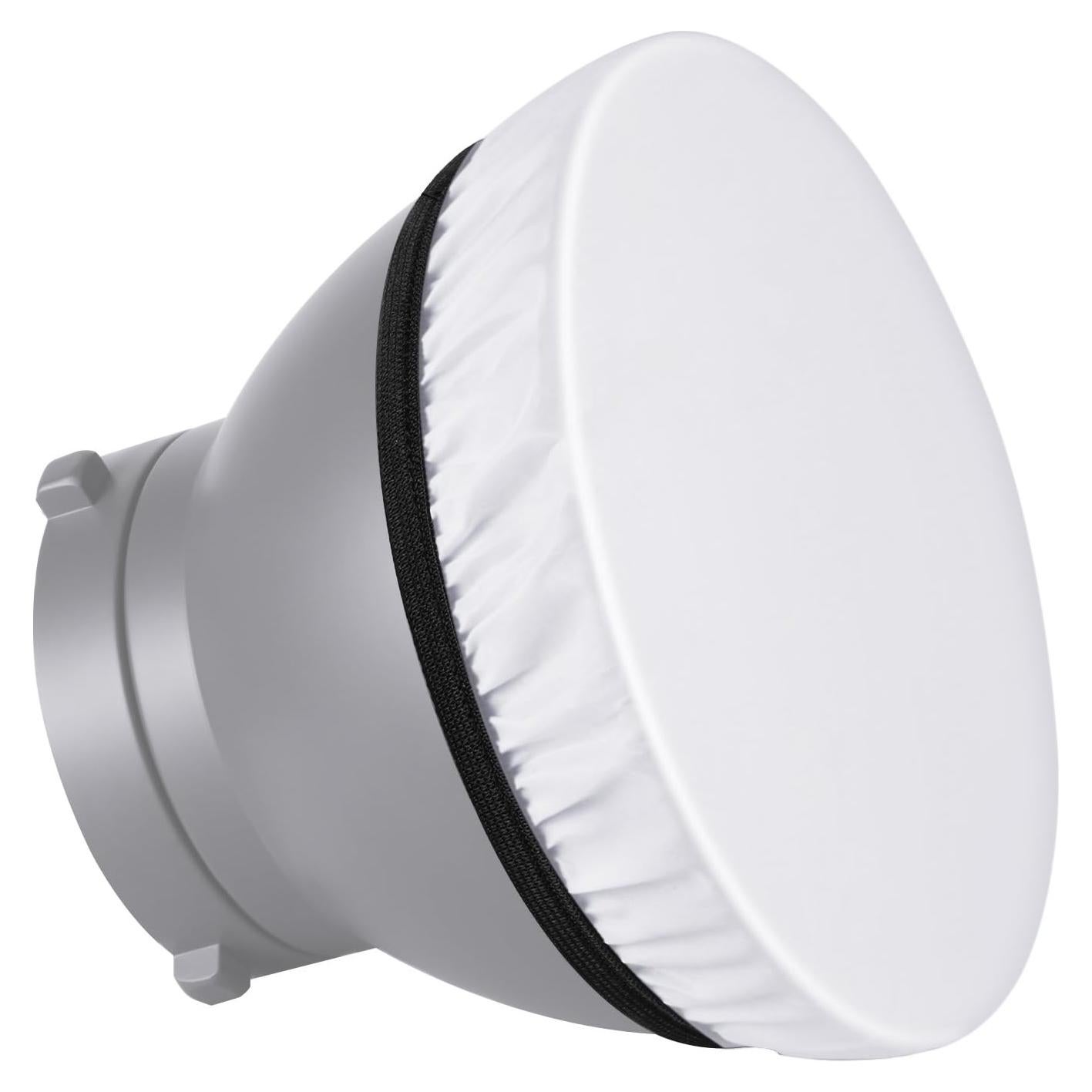 Calcetín Difusor Blanco Suave Neewer 2-Pack 18cm para Estudio