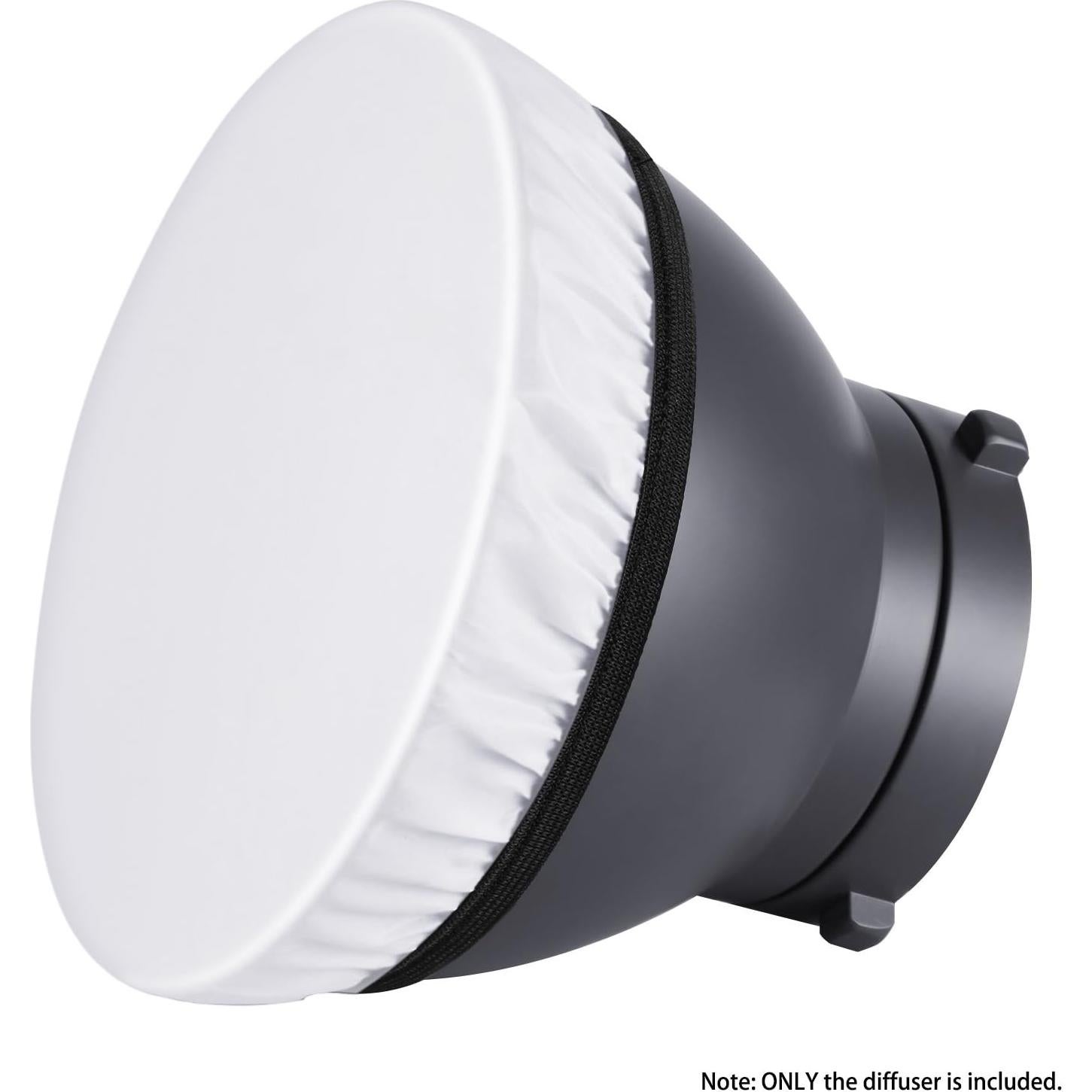 Calcetín Difusor Blanco Suave Neewer 2-Pack 18cm para Estudio