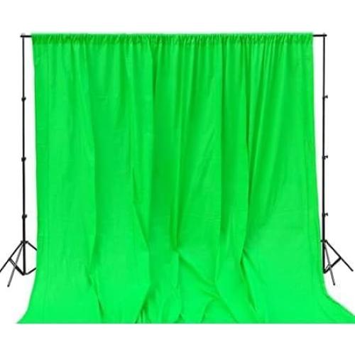 Kit de Iluminación Fotográfica StudioFX con Pantalla Verde 3x3.6m