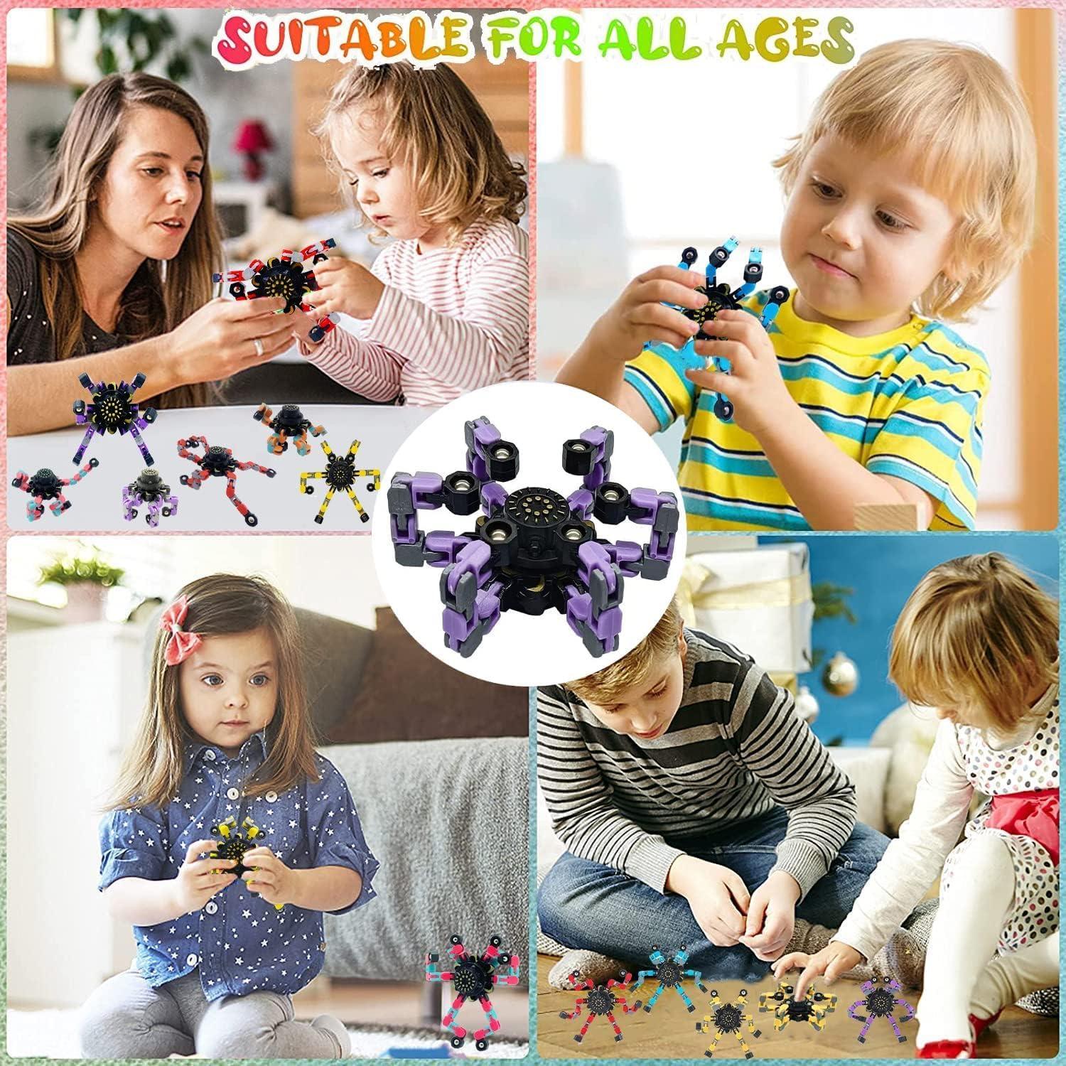 16 Piezas Juguete Giroscopio Mecánico Antiestrés MFCoin