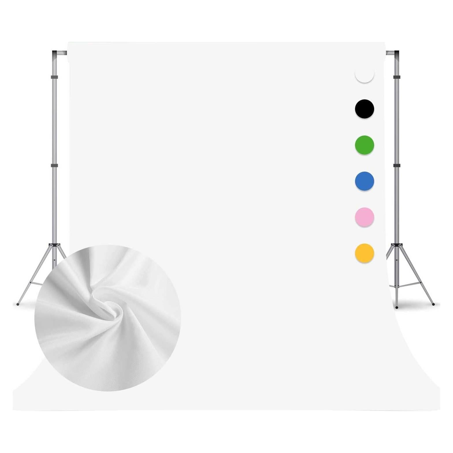 Fondo de Fotografía Blanco TERSUM 2.44x3.05m para Retratos