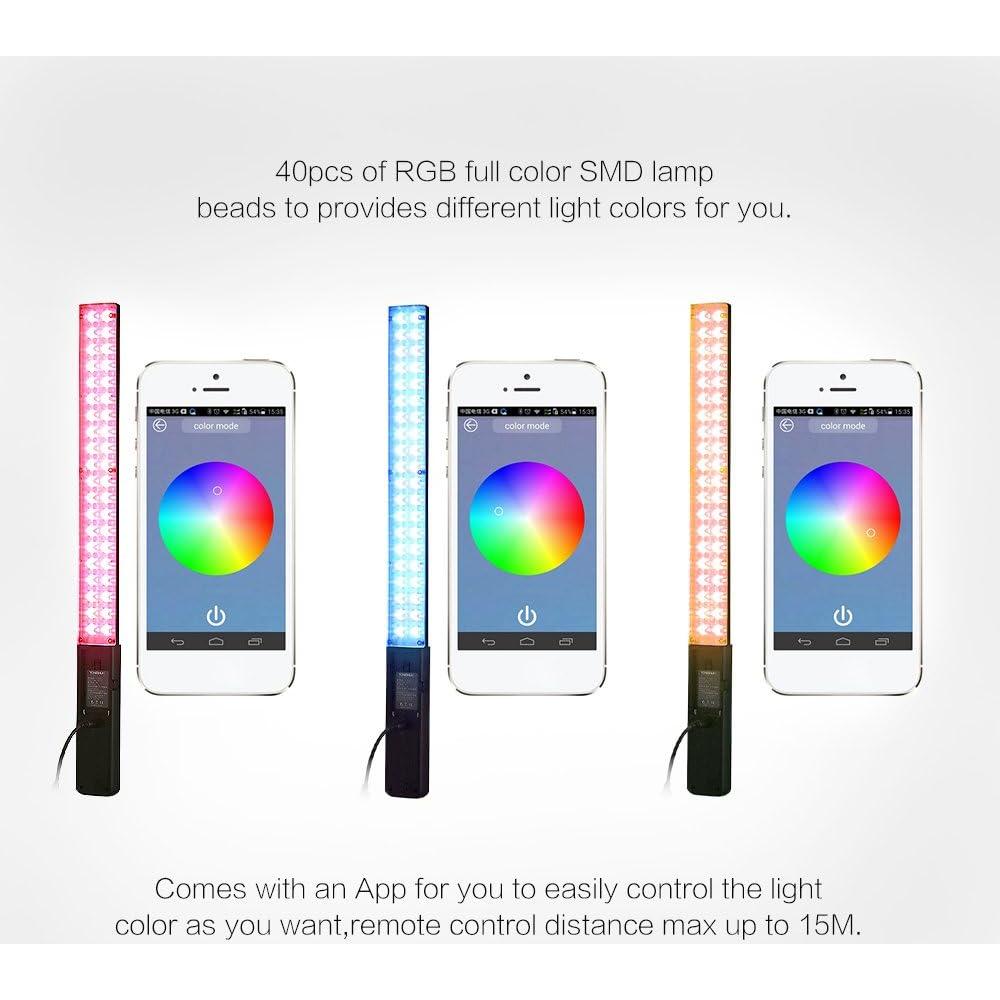 Luz de Video LED YONGNUO YN360 RGB 3200K-5600K Control Remoto