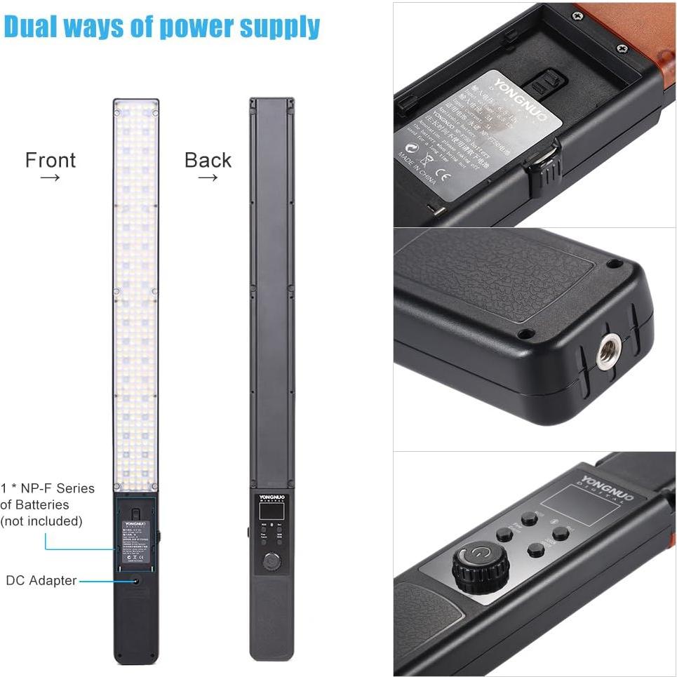 Luz de Video LED YONGNUO YN360 RGB 3200K-5600K Control Remoto