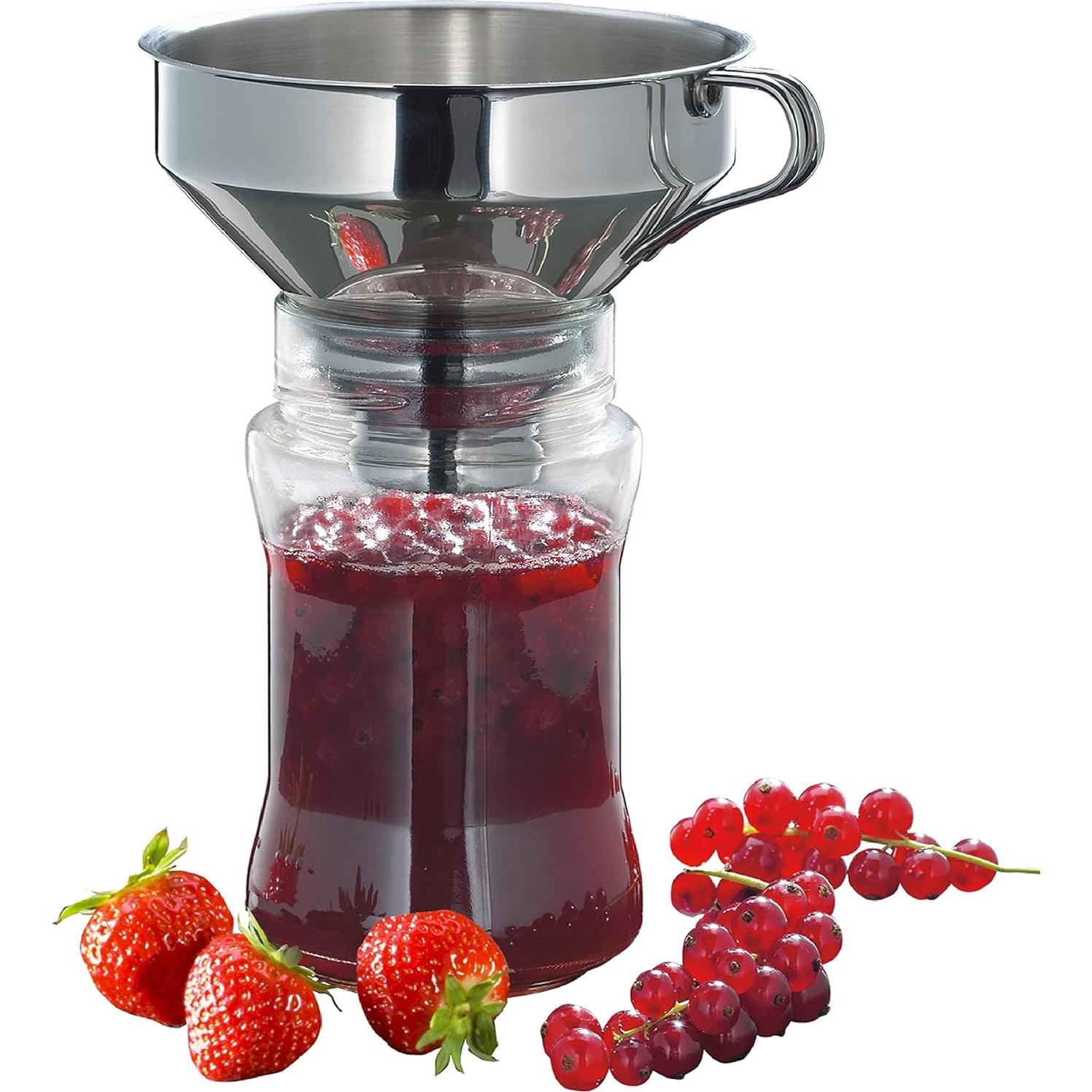 Embudo de Acero Inoxidable K&uuml;chenprofi 12.7 cm con Filtro